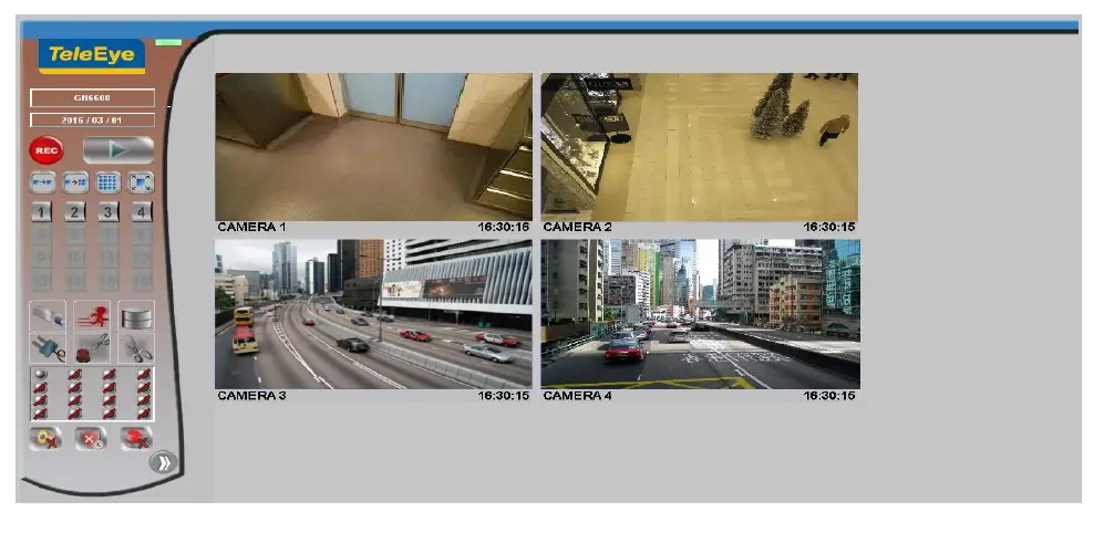 TeleEye GN6608 HD Digital Video Recorder 11