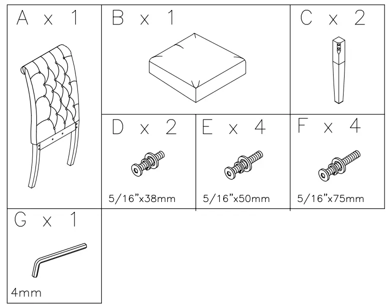 ASHLEY D677 02 Adinton Dining Upholstered Side Chair-