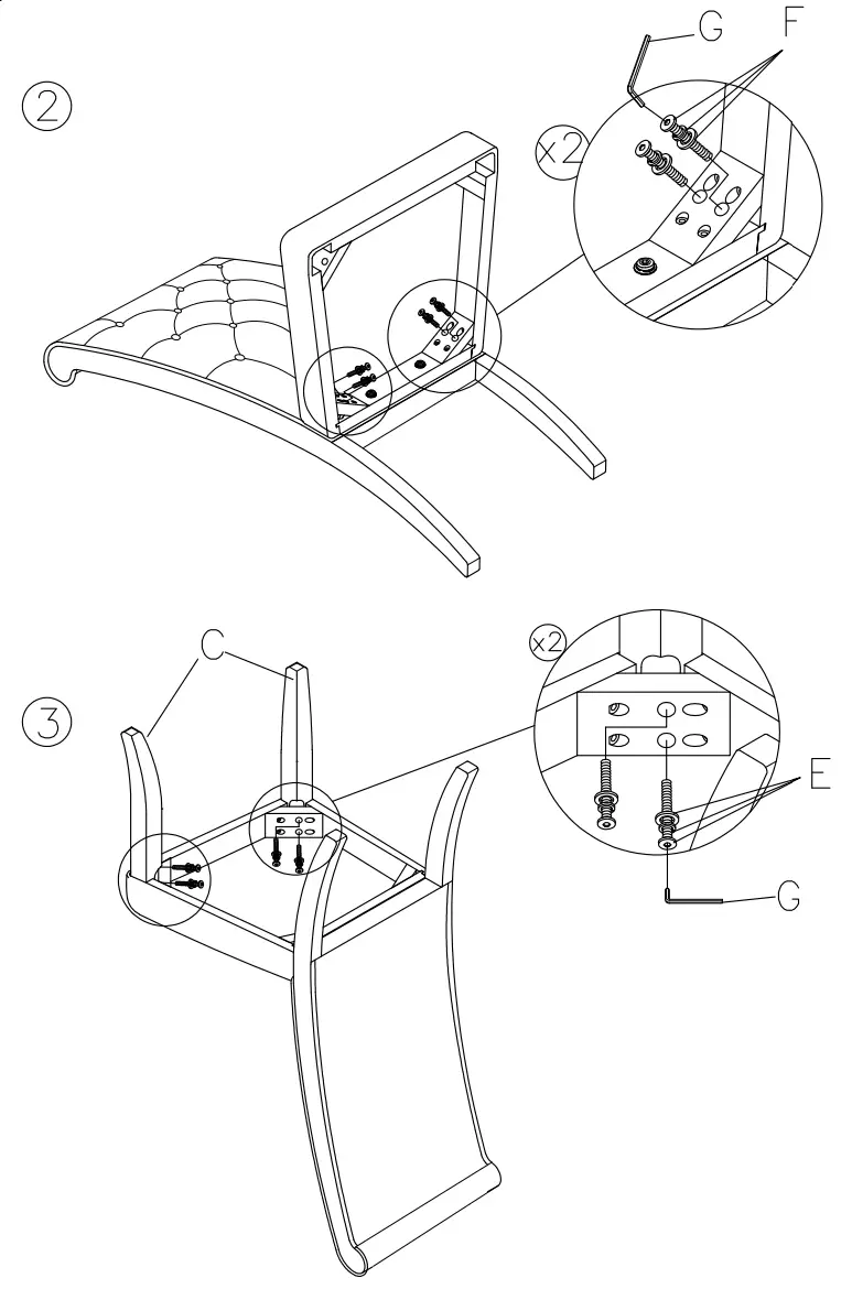 ASHLEY D677 02 Adinton Dining Upholstered Side Chair-fig2