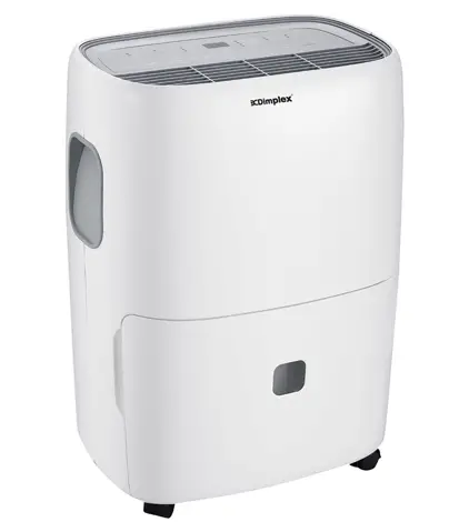Dimplex DC25DEHUM Convenient to Move Around 25L Dehumidifier
