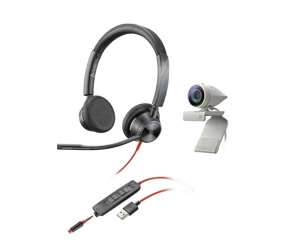 Poly Studio P5 Blackwire 3325 Professional Webcam And Stereo Headset User Guide Poly Studio P5 Blackwire 3325 Professional Webcam And Stereo Headset User Guide