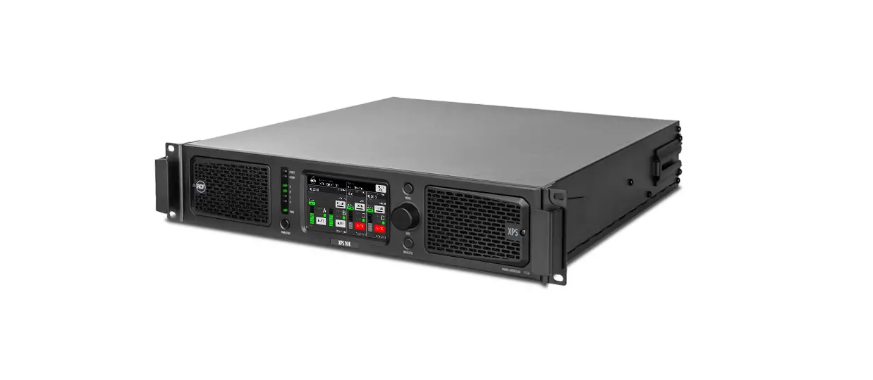 Rcf Xps 16k Four Channels Dsp Amplifier User Manual