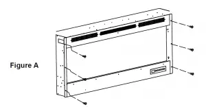 Valuxhome Armanni Series Fireplace EF36, EF42, EF50, EF60, EF72 User Manual