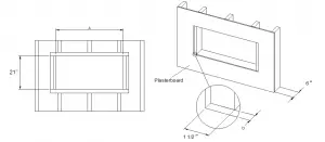 Valuxhome Armanni Series Fireplace EF36, EF42, EF50, EF60, EF72 User Manual