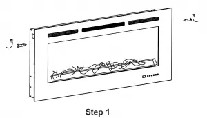 Valuxhome Armanni Series Fireplace EF36, EF42, EF50, EF60, EF72 User Manual