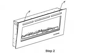 Valuxhome Armanni Series Fireplace EF36, EF42, EF50, EF60, EF72 User Manual