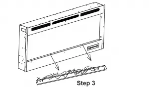 Valuxhome Armanni Series Fireplace EF36, EF42, EF50, EF60, EF72 User Manual