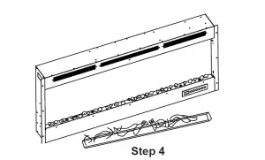 Valuxhome Armanni Series Fireplace EF36, EF42, EF50, EF60, EF72 User Manual