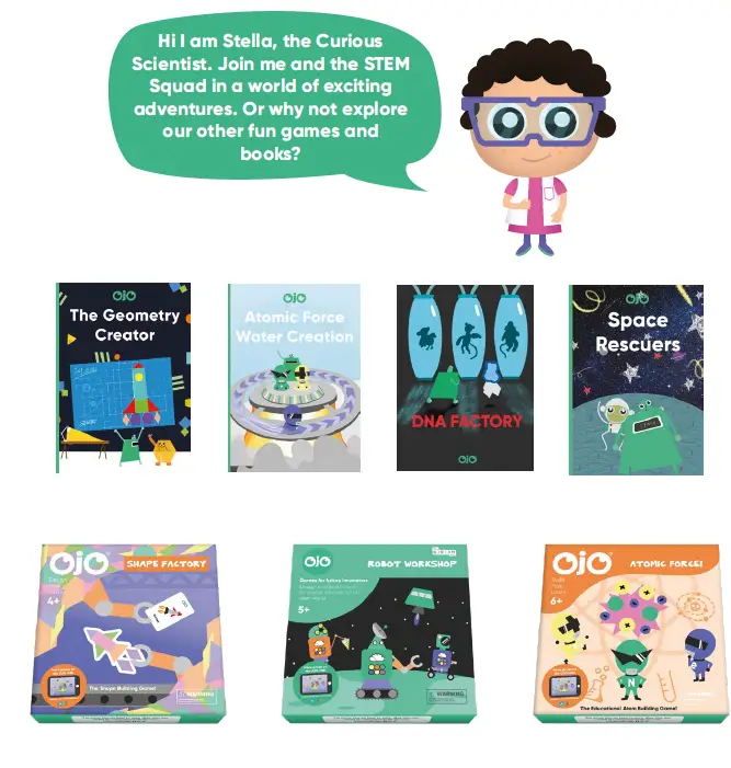 OjO B07X2SF8LZ Stem Games for Kids 8