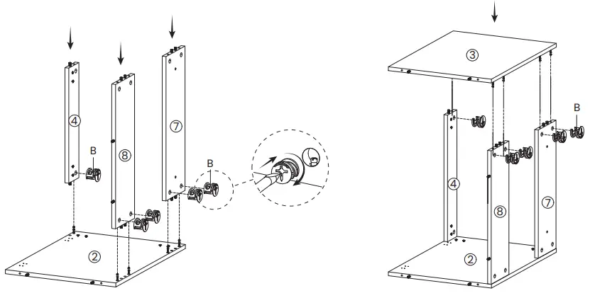 Swiss Madison SM-BV664 Classe 30 Inch Bathroom Vanity In Oak - Assemble Frame