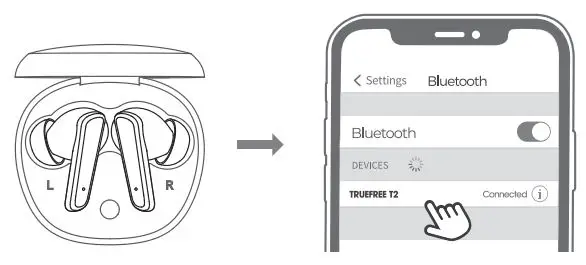 TRUEFREE-T2-Wireless-Earbuds-fig-1
