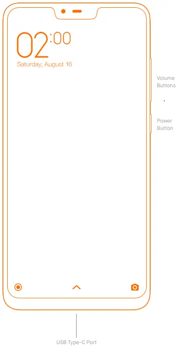 Xiaomi Mi 8 Lite Smartphone -