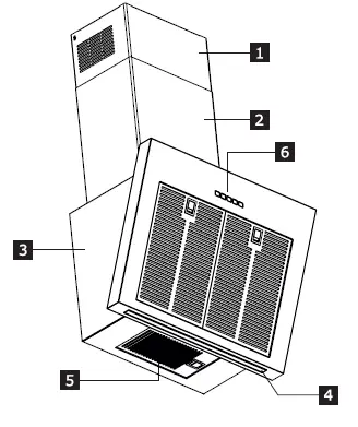 IKEA-BEMÖTA-Wall-Mounted-Extractor-Hood-FIG-1