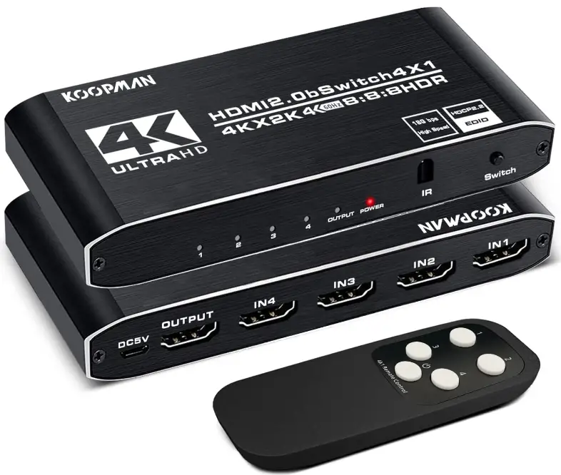 Koopman-MOSOY-4k-HDR-4-Ports-HDMI-Switch-Product