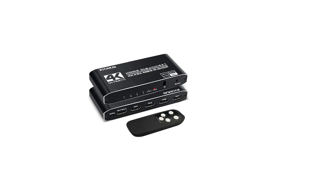 Koopman Mosoy 4k Hdr 4-ports Hdmi Switch Instruction Guide