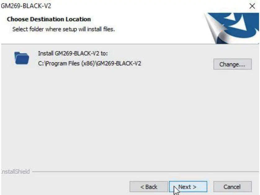 GM269-V2 Software Instructions Installation