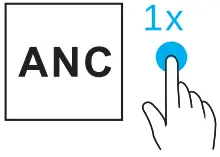 TOZO NC2 TWS ANC Earbuds -anc