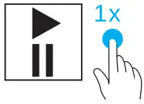 TOZO NC2 TWS ANC Earbuds -paly