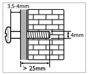 FIG 18 Screw length diameter