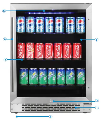 Yeego-YEG-BS24-Beverage-Cooler-Refrigerator-FIG-1