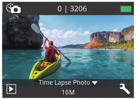 AKASO EK7000 Pro Action Camera - Time Lapse Photo Mode