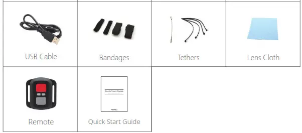 AKASO EK7000 Pro Action Camera - WHAT'S IN THE BOX2