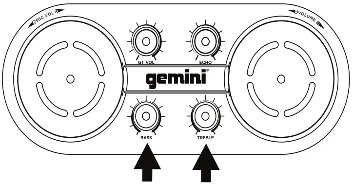 gemini GSYS-4000 Dual 12 Bluetooth Party --Party