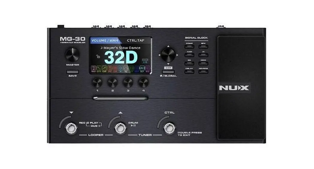 Nux Mg-30 Versatile Modeler User Manual Nux Mg-30 Versatile Modeler User Manual