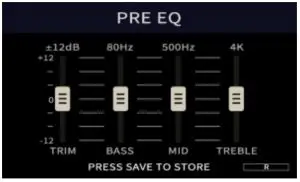 NUX MG-30 Versatile Modeler - pre eq