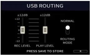 NUX MG-30 Versatile Modeler - usb routing