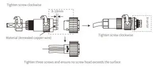 GOODWE XS series singlephase -VACONN AC connectors