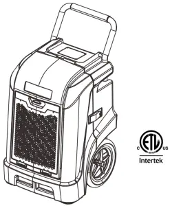 ALORAIR Storm Ultra Industrial Smart WiFi Commercial Dehumidifier