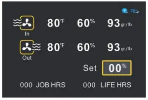 ALORAIR Storm Ultra Industrial Smart WiFi Commercial Dehumidifier - dehumidification state