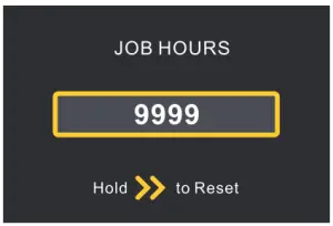 ALORAIR Storm Ultra Industrial Smart WiFi Commercial Dehumidifier - submenu interface display 2