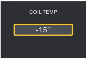 ALORAIR Storm Ultra Industrial Smart WiFi Commercial Dehumidifier - submenu interface display 3