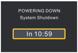 ALORAIR Storm Ultra Industrial Smart WiFi Commercial Dehumidifier - submenu interface display 6