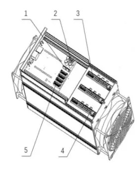 BITMAIN AntMiner S9 SE Server - Power Supply 3