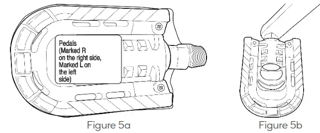 FORTIS City Breeze Electric Road Bike - Attaching the pedal