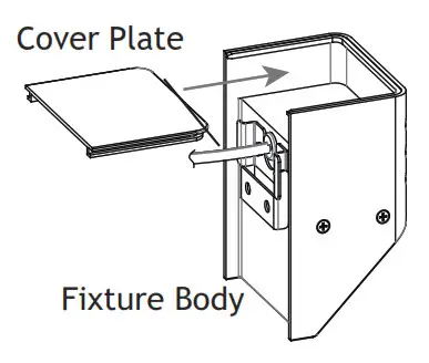 AMP Lighting ASDL-2014-B-BZ Solar Landscape Lighting- Install Cover Plate