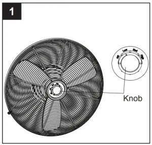allen roth L1120H WH Valdosta Ceiling Fan - OPERATING INSTRUCTIONS