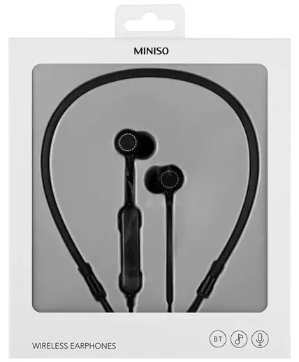 MINISO TB19 Dual Dynamic Driver Wireless Neckband Sports Earbuds