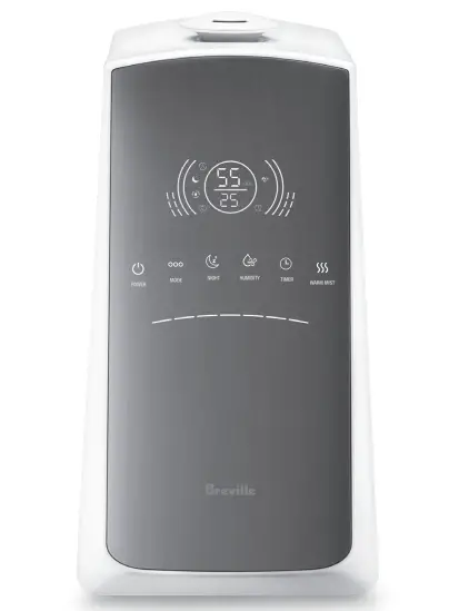 Breville Lah400 Smart Mist Humidifier Instruction Manual Breville Lah400 Smart Mist Humidifier Instruction Manual