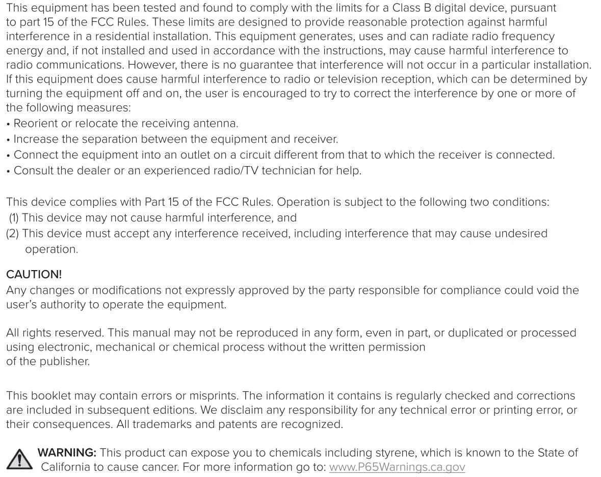 LA CROSSE TECHNOLOGY TX141V4 Temperature Humidity Remote Sensor User Guide - FCC Statement