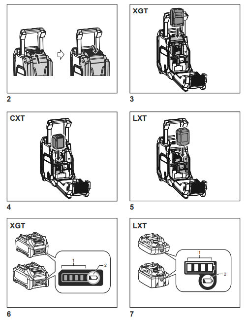 makita MR007G Job Site DAB Bluetooth Radio - fig 1
