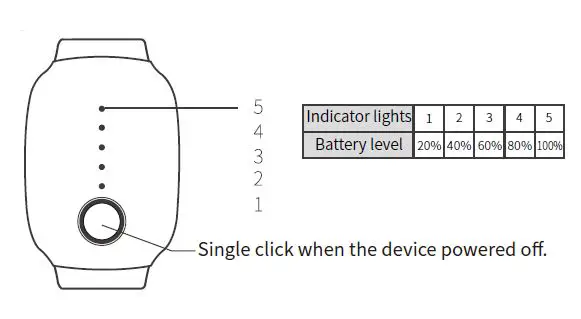 EmeTerm YF-ZTY-E1-BLACK Motion Sickness Nausea Wristband fig 3