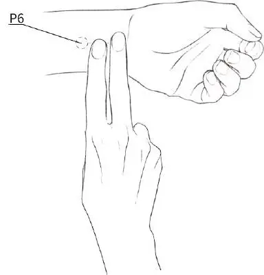 EmeTerm YF-ZTY-E1-BLACK Motion Sickness Nausea Wristband fig 4