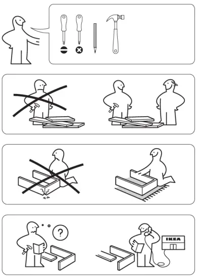 IKEA 903.012.25 BRIMNES Bookcase Fig1