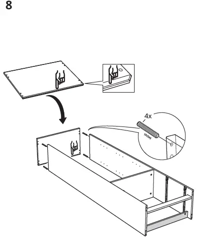 IKEA 903.012.25 BRIMNES Bookcase Fig8