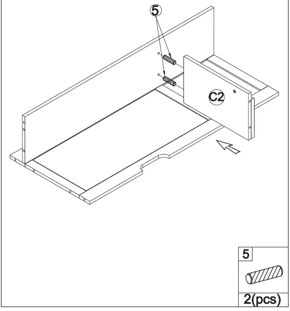 COSTWAY HY10013 Childrens Desk and Chair fig 10