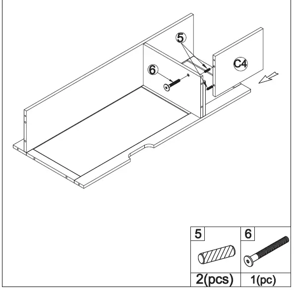 COSTWAY HY10013 Childrens Desk and Chair fig 11
